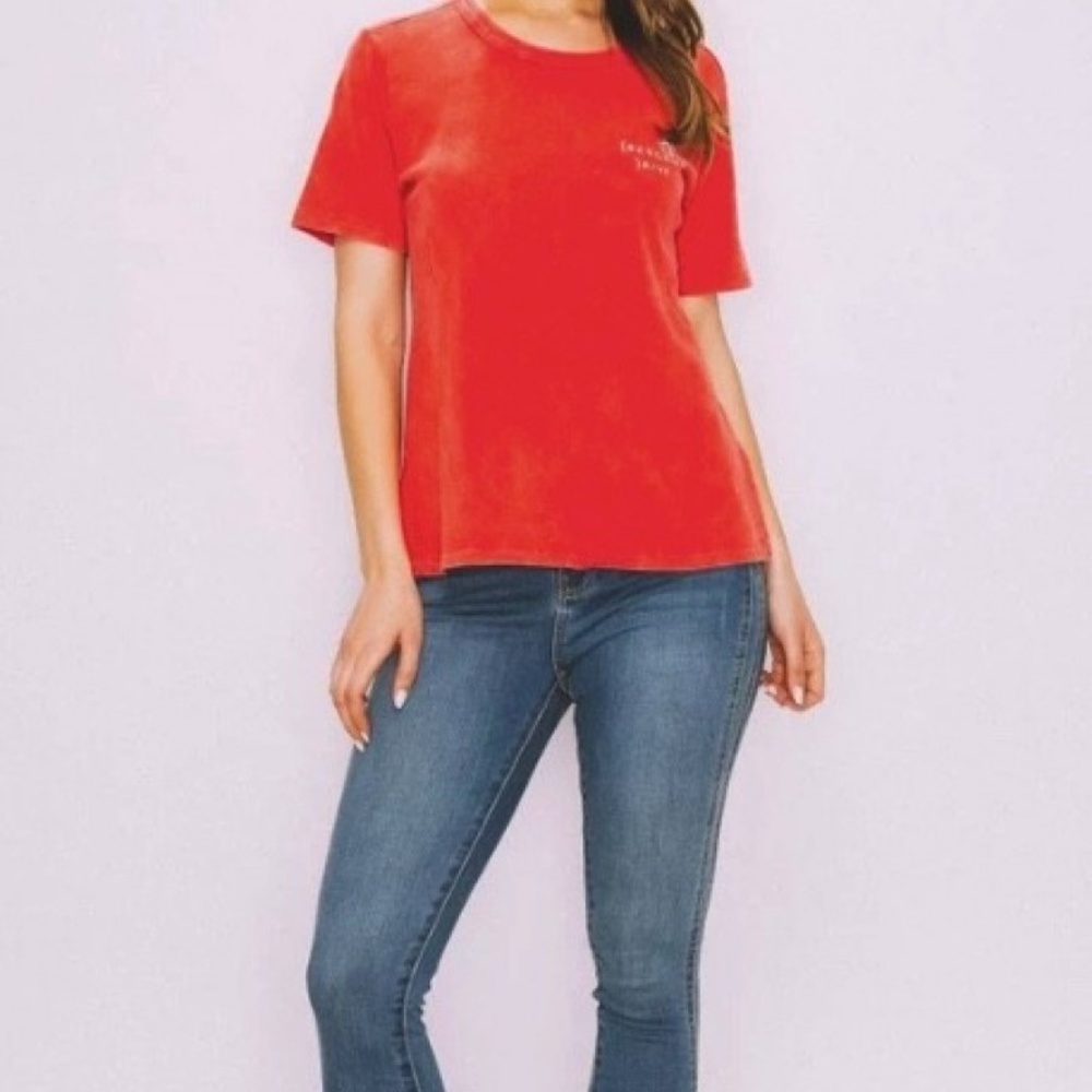Band Tee Embo Floral